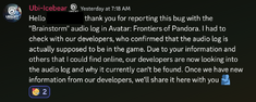 Ubisoft Support on Brainstorm Log