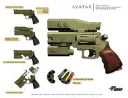 Wasp revolver concept by WETA