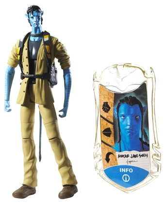 James Cameron's Avatar Movie 3 3/4 Inch RDA Action Figure Avatar Norm Spellman in Civilian Clothes with No Shirt Na'Vi Avatar, Figures - Canada