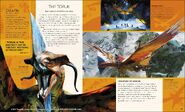 Early preview featuring the Great Leonopteryx, referencing events from the first Avatar film and Toruk - The First Flight