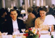 With Jack Dawson in the dining room