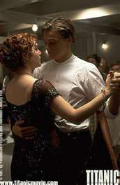 titanic rose and jack dancing