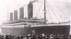 RMS Olympic and lightship Nantucket | History in Color