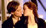 Rose shares a passionate first kiss with Jack.