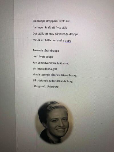 Dikt MÖsterberg