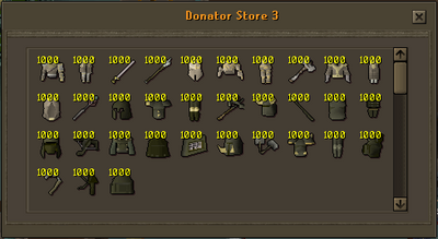 Donator PK Store