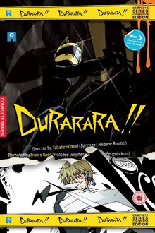 Durarara!! 2010 Blu-Ray Cover