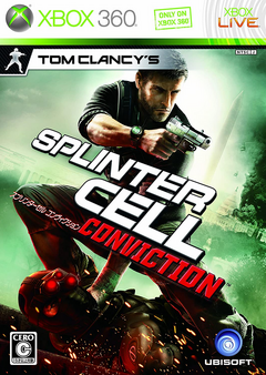 Tom Clancy's Splinter Cell Conviction 2010 Game Cover
