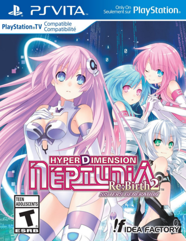 Hyperdimension Neptunia Re Birth2 Sisters Generation 14 Japanese Voice Over Wikia Fandom