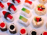 Sushi-cupcakes