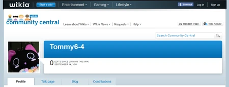 未入力のプロフィールを他の利用者が見た場合