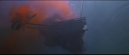 Vengeance sinking underwater (Theatrical Cut).