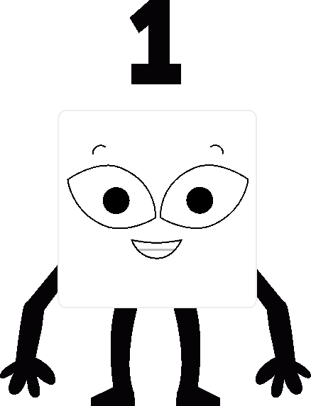 Black and White, Numberblocks Wiki