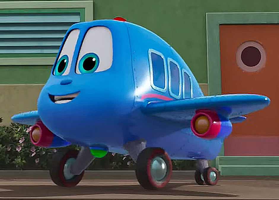 jay jay the jet plane coloring page easy