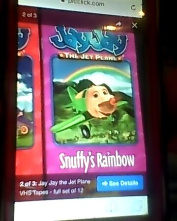 Snuffy S Rainbow Vhs Jay Jay The Jet Plane Wiki Fandom