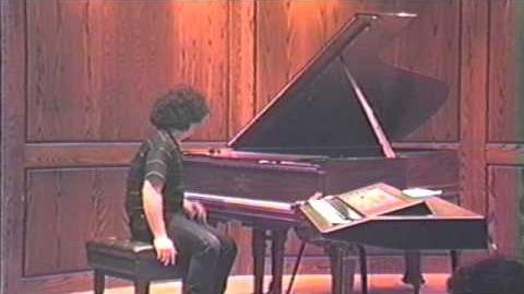 Aydin Esen 1987 Ithaca College Piano Piece