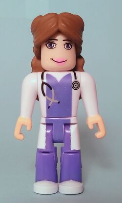 Roblox Brookhaven Hair & Nails and St Luke's Hospital Action Figures Brand  New