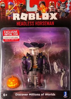 Roblox Headless Horseman Action Figure with Exclusive Virtual Item