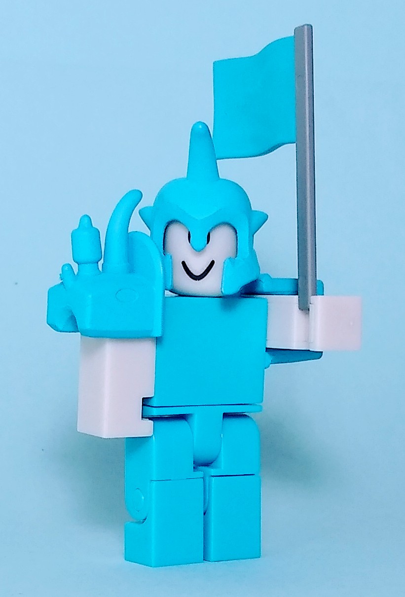 Roblox Toy Code - Tattered Blue Flag (Celebrity series 9)