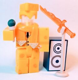 Figuras Articuladas - Roblox - Funky Fridau: Funky Cheese - Amarelo - Sunny