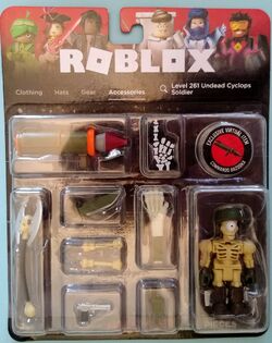 Roblox Avatar Shop Level 261 Undead Cyclops Soldier 9 Piece Set