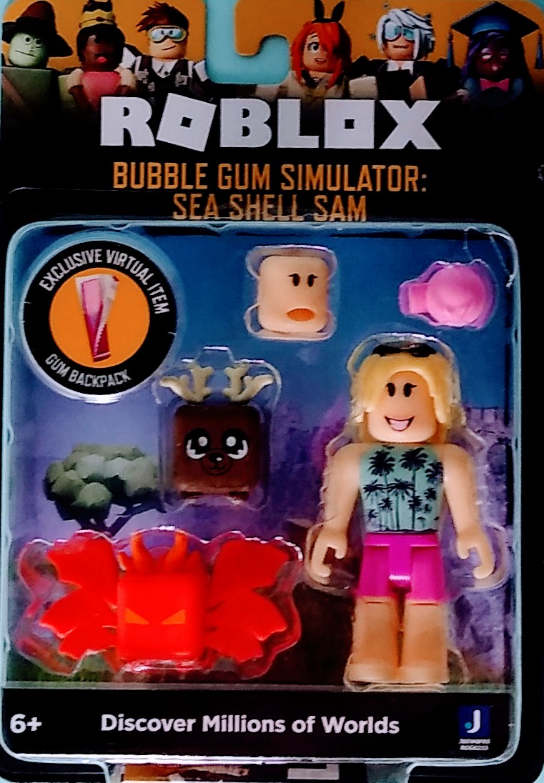 Roblox Celebrity Collection Bubble Gum Simulator Sea Shell Sam with Virtual  Code