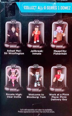 Roblox Domez Series 1 Jailbreak Inmate Action Figure Jazwares - ToyWiz