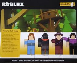 Roblox Vesteria: Dark Forest 3-Inch Figure 4-Pack Set