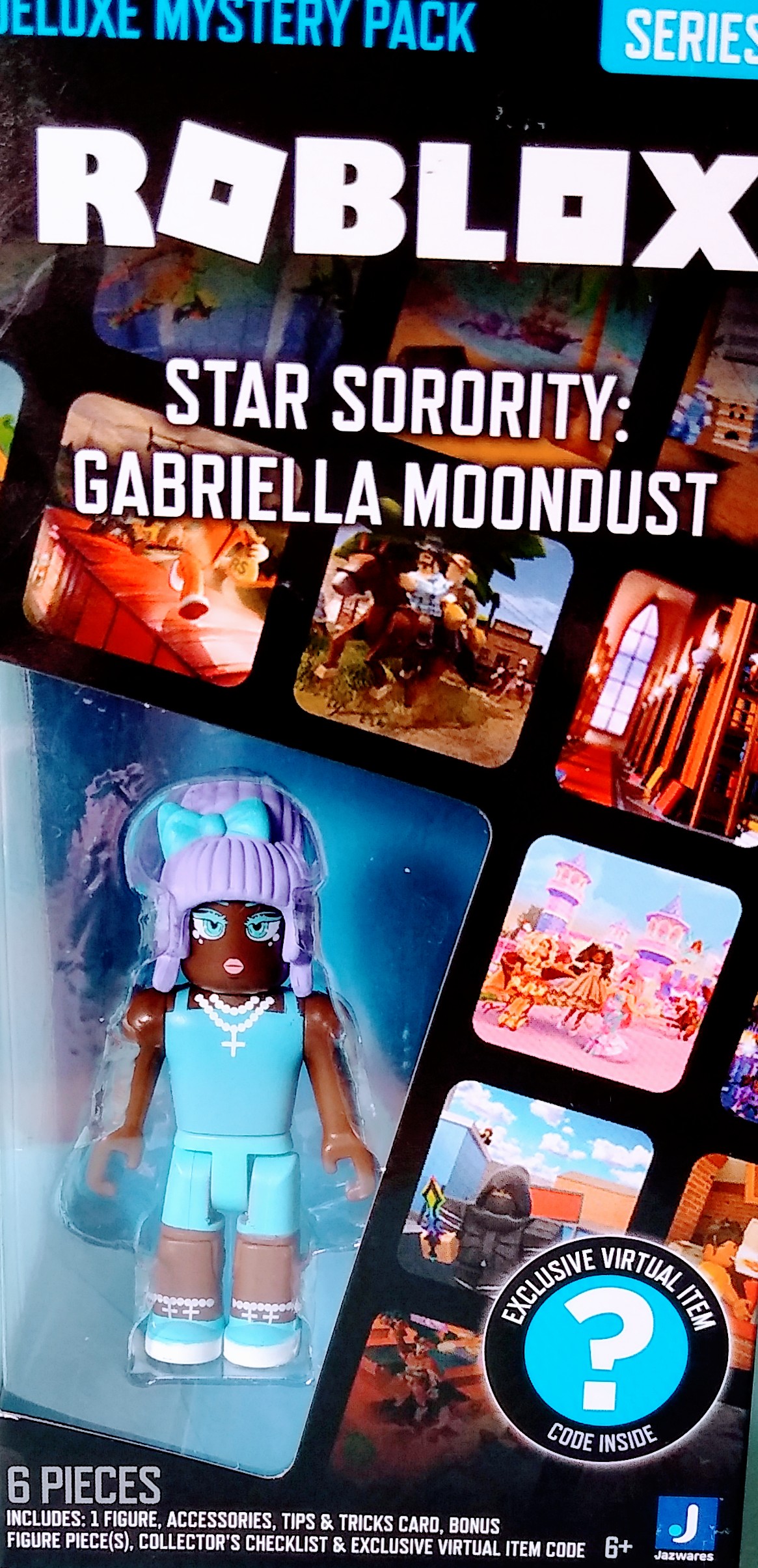 Boneco Roblox Colecionável Gabriella Moondust 7 cm Deluxe - Loja Zuza  Brinquedos