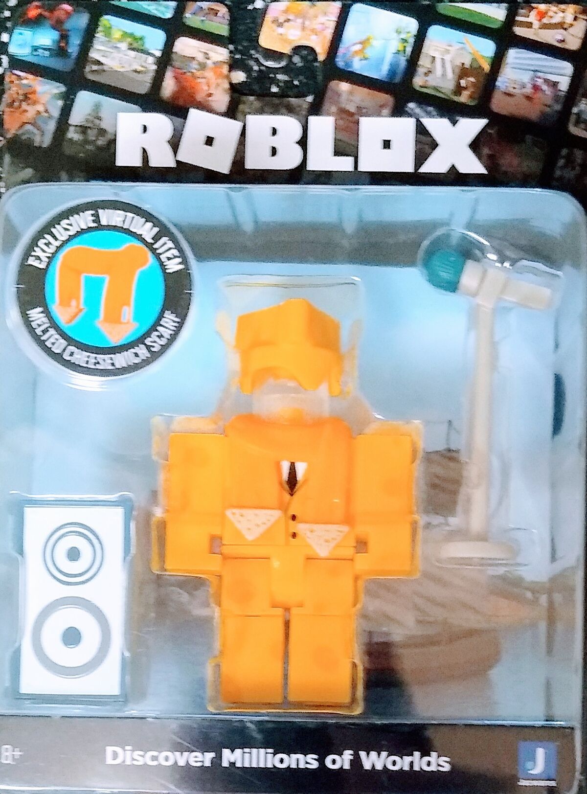 ROBLOX FUNKY FRIDAY FUNKY CHEESE Figurine Video Game Virtual Item Code  BRAND NEW