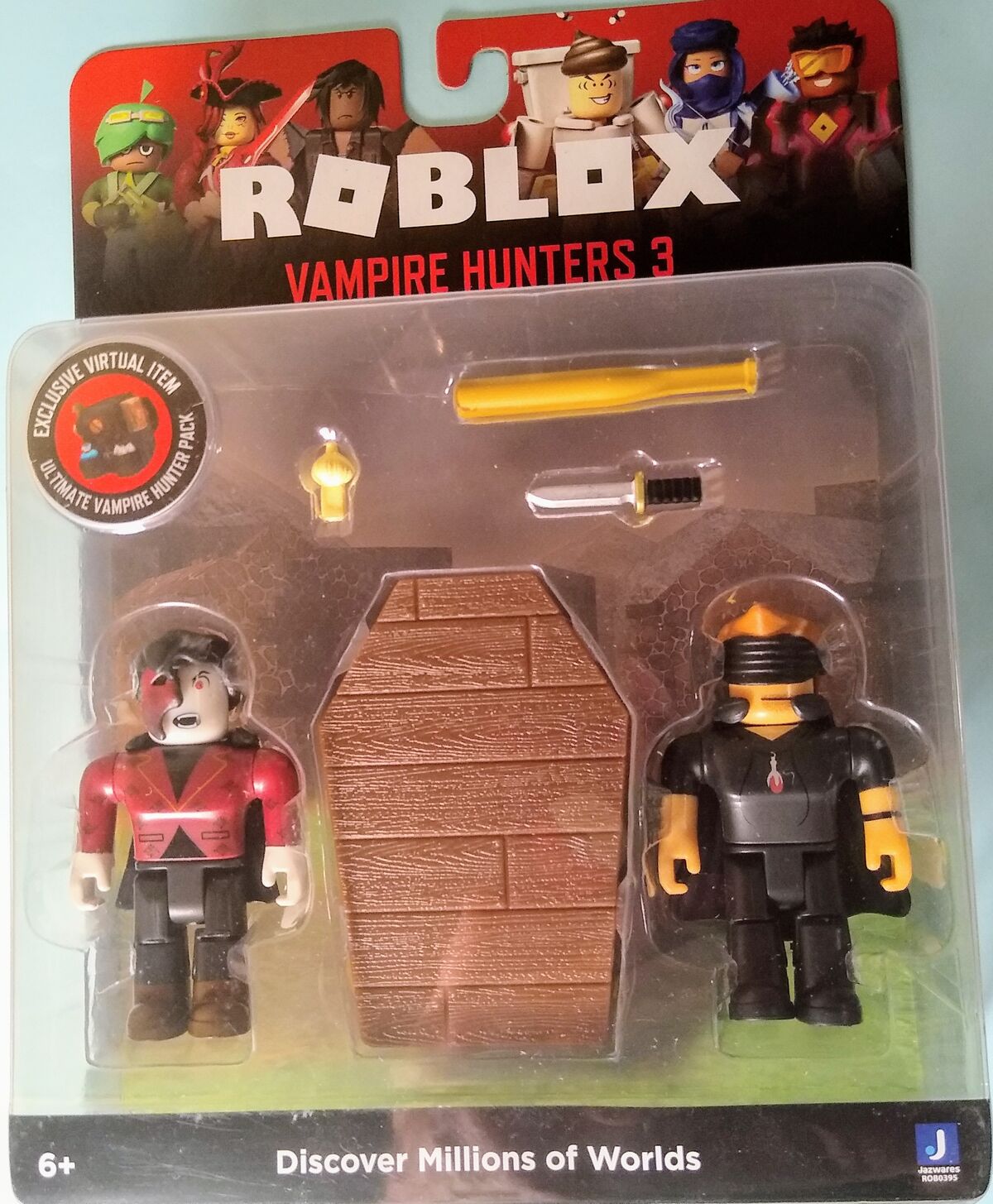 Roblox Action Collection - Vampire Hunter 3 Game Pack [Includes Exclusive  Virtual Item]