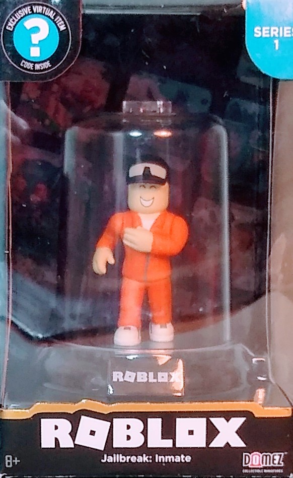 ROBLOX RED BOX SERIES 4 JAILBREAK INMATE w/ unused code $19.95