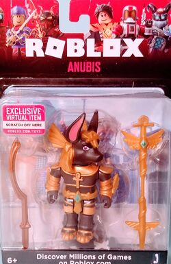 Roblox Action Collection - Anubis Figure Pack [Includes Exclusive Virtual  Item] 