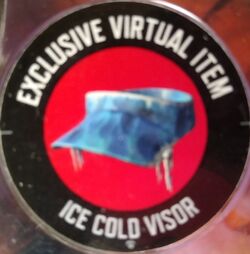 Roblox Classics Series 6 Ice Cold Visor Code Sent Messages