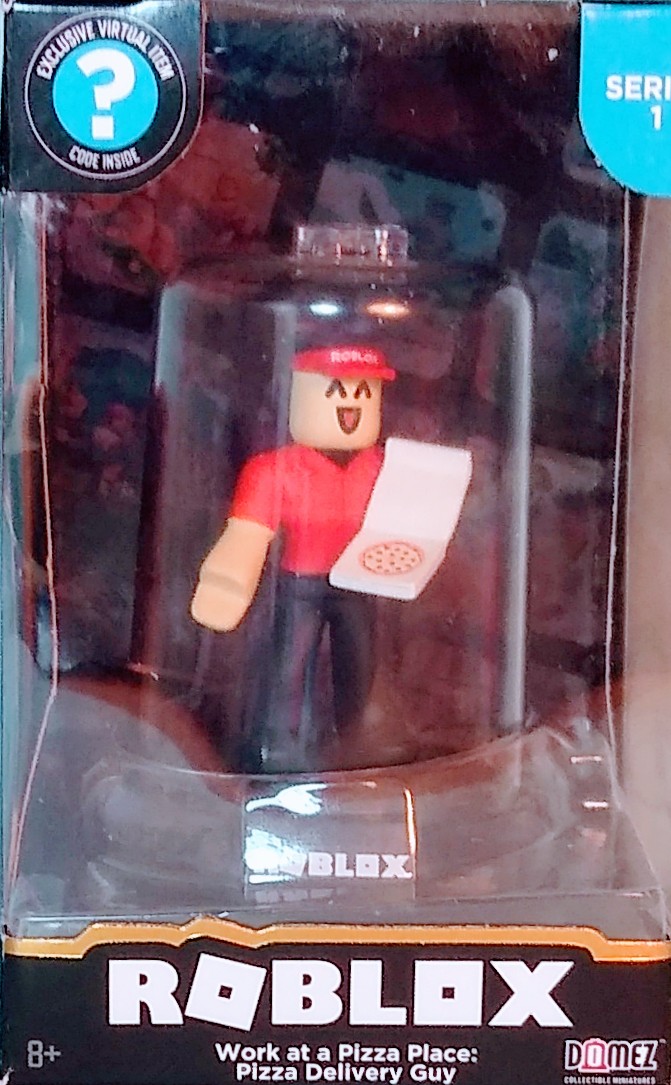 ROBLOX Series 1 Builderman action Figure mystery box Virtual Item