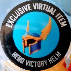 EXCLUSIVE ROBLOX LAVA LEGEND-HERO VICTORY HELM-VIRTUAL ITEM CODE - Action  Figures - Newark, New Jersey, Facebook Marketplace
