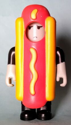 Boneco Colecionável Roblox Deluxe Hot Dog Frank - Sunny