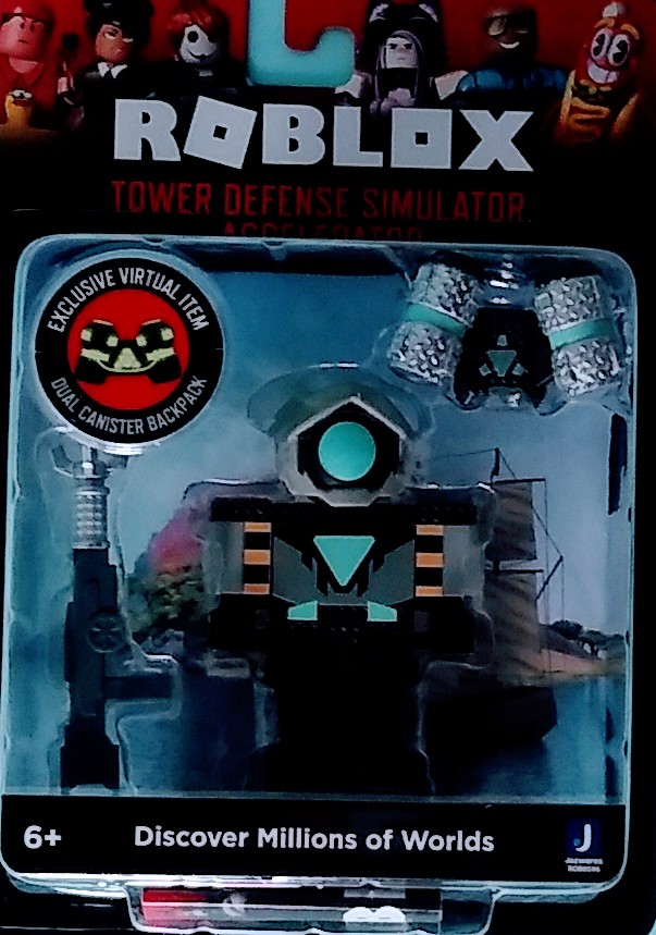 Jazwares Roblox Tower Defense Simulator: Accelerator Collectible Figure  with Accessories (ROB0596) for sale online