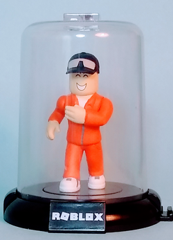 Roblox Action Collection - 15th Anniversary Domez Collectible Work at a  Pizza Place: Pizza Delivery Guy, Welcome to Bloxburg: Tom, Jailbreak:  Inmate