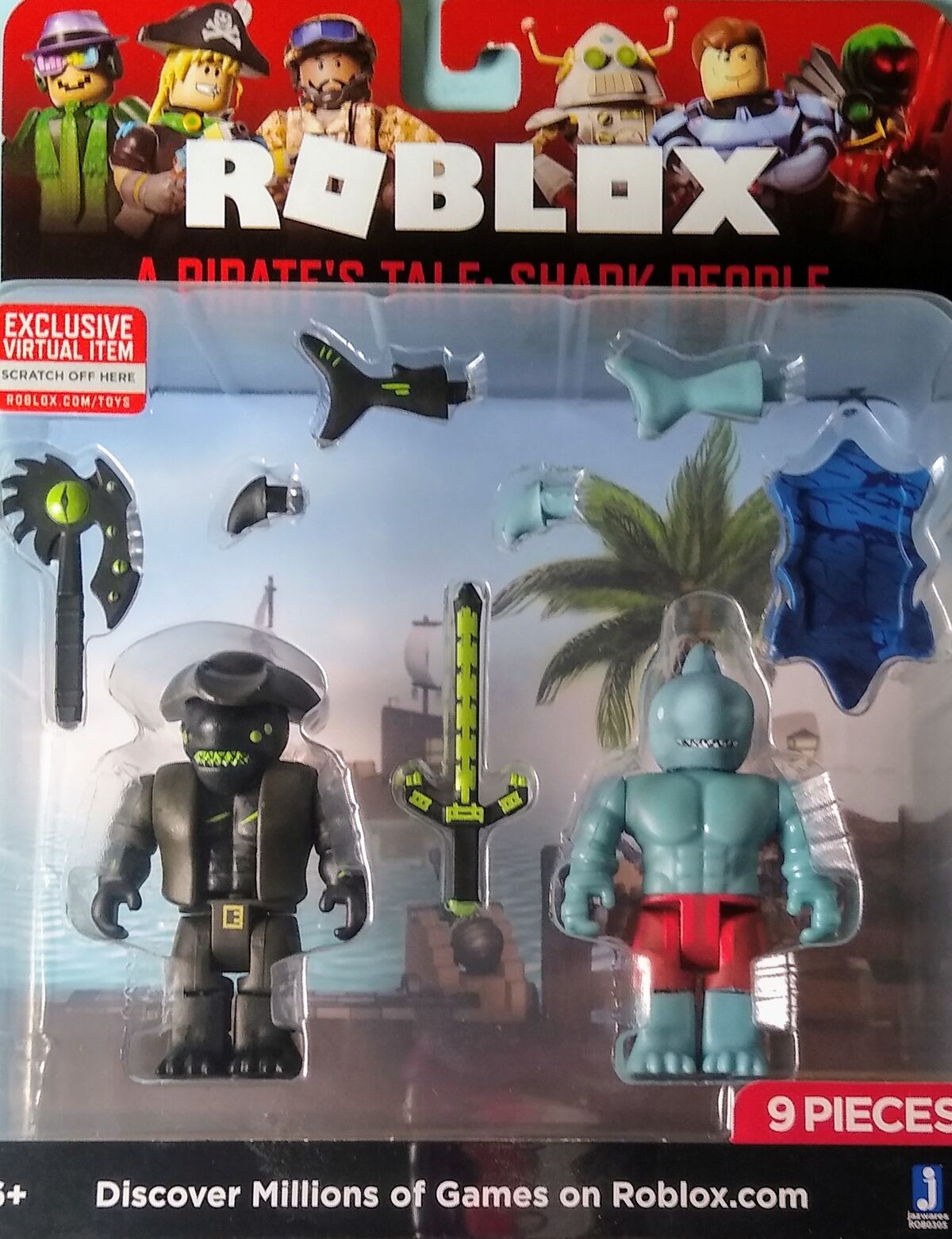 Roblox A Pirates Tale Shark People Jawfin Megajaw Shark Swabbie Pirate Code  New