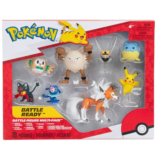 Battle Figure Multi-Pack: 8-Figures | Jazwares Pokemon Figure Wiki