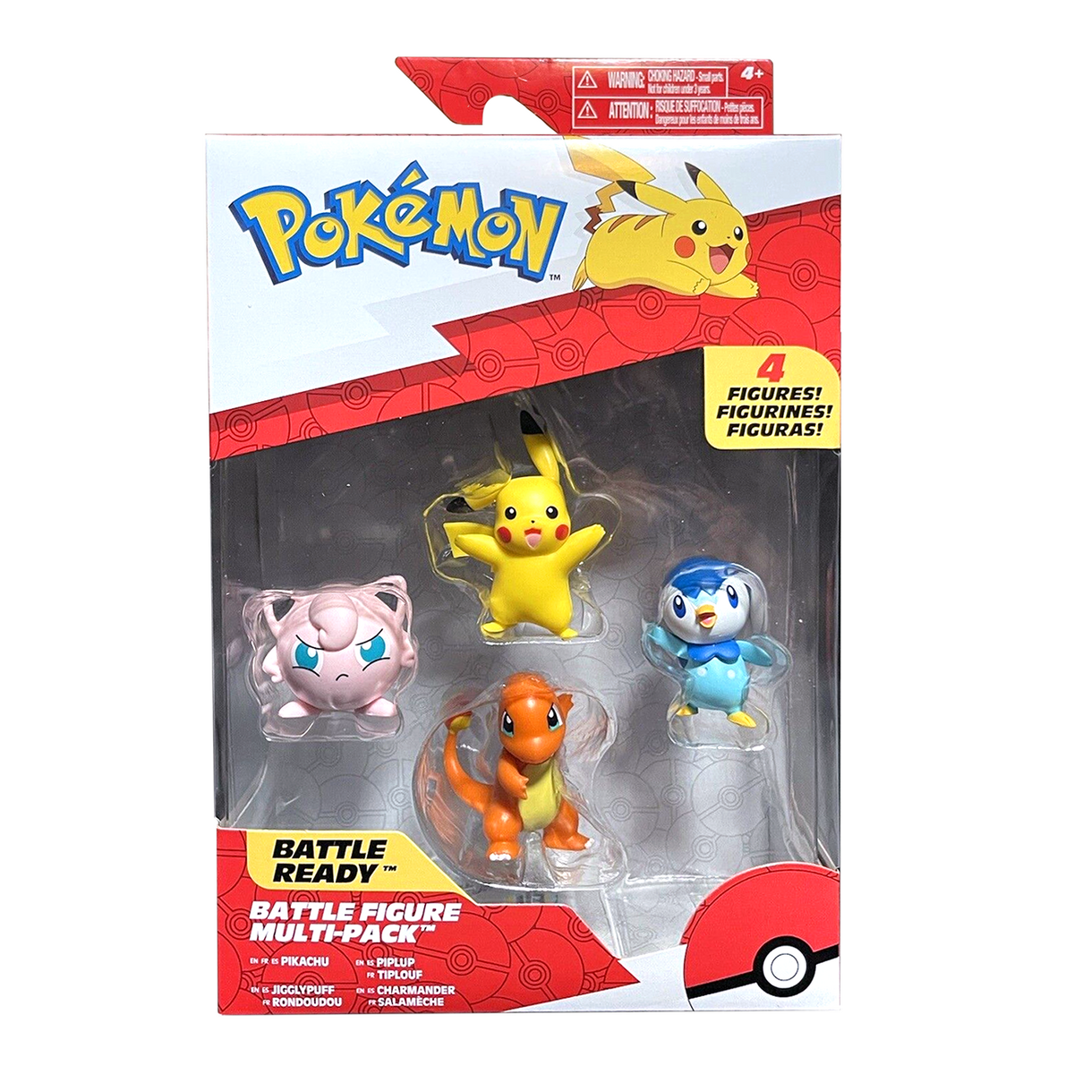 Amazon.com: Pokémon Battle Figure Toy Set, 6 Pieces - 2