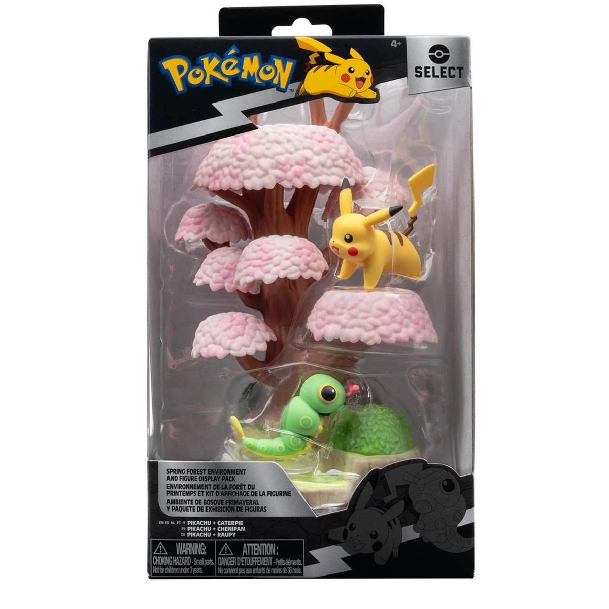 Select Environment and Figure Display Pack: Wave 4 - Caterpie