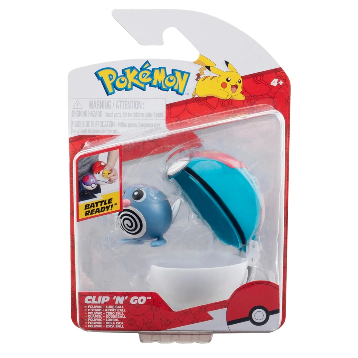 Clip 'N' Go Lure Ball | Jazwares Pokemon Figure Wiki | Fandom