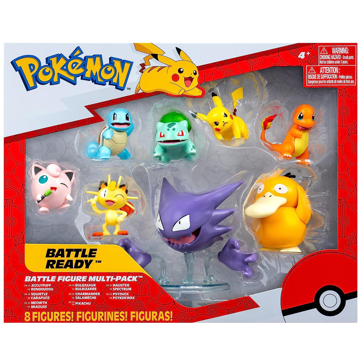 Battle Figure Multi-Pack: 8-Figures | Jazwares Pokemon