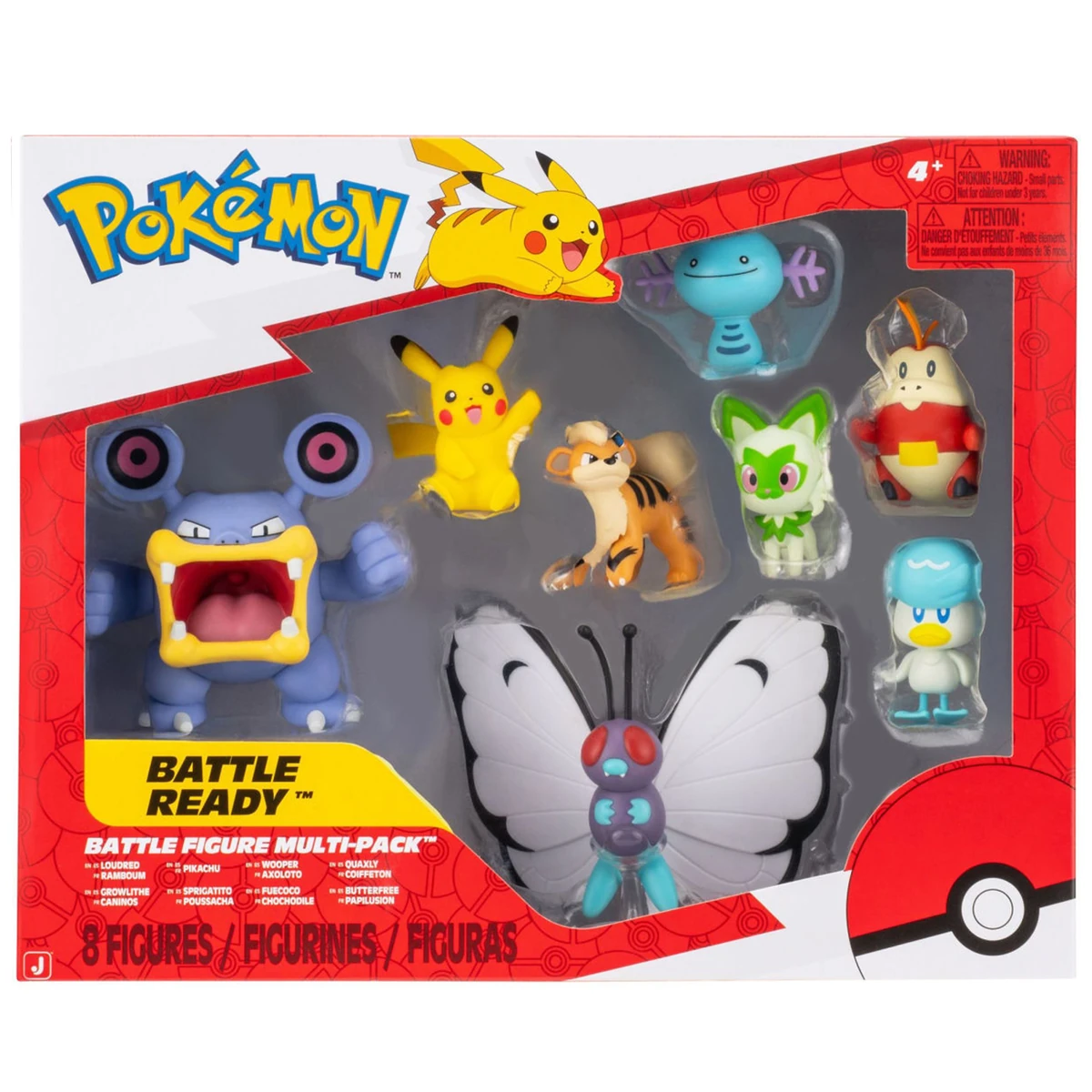 Battle Figure Multi-Pack: 8-Figures | Jazwares Pokemon Figure Wiki