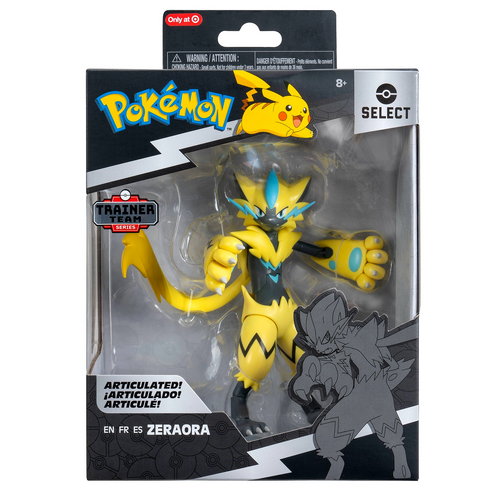 海外限定　ポケモンセレクト　ゼラオラ　Pokemon Select フィギュア Pokemon Select Zeraora Action Figure - Walmart.com