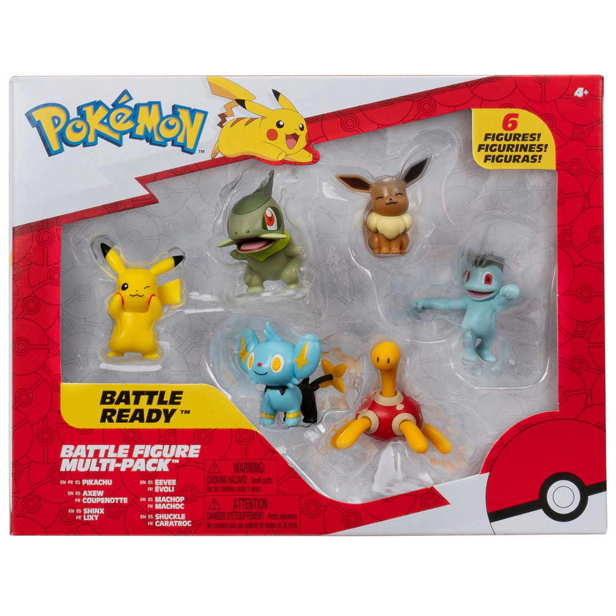 Battle Figure Multi-Pack: 6-Figures | Jazwares Pokemon