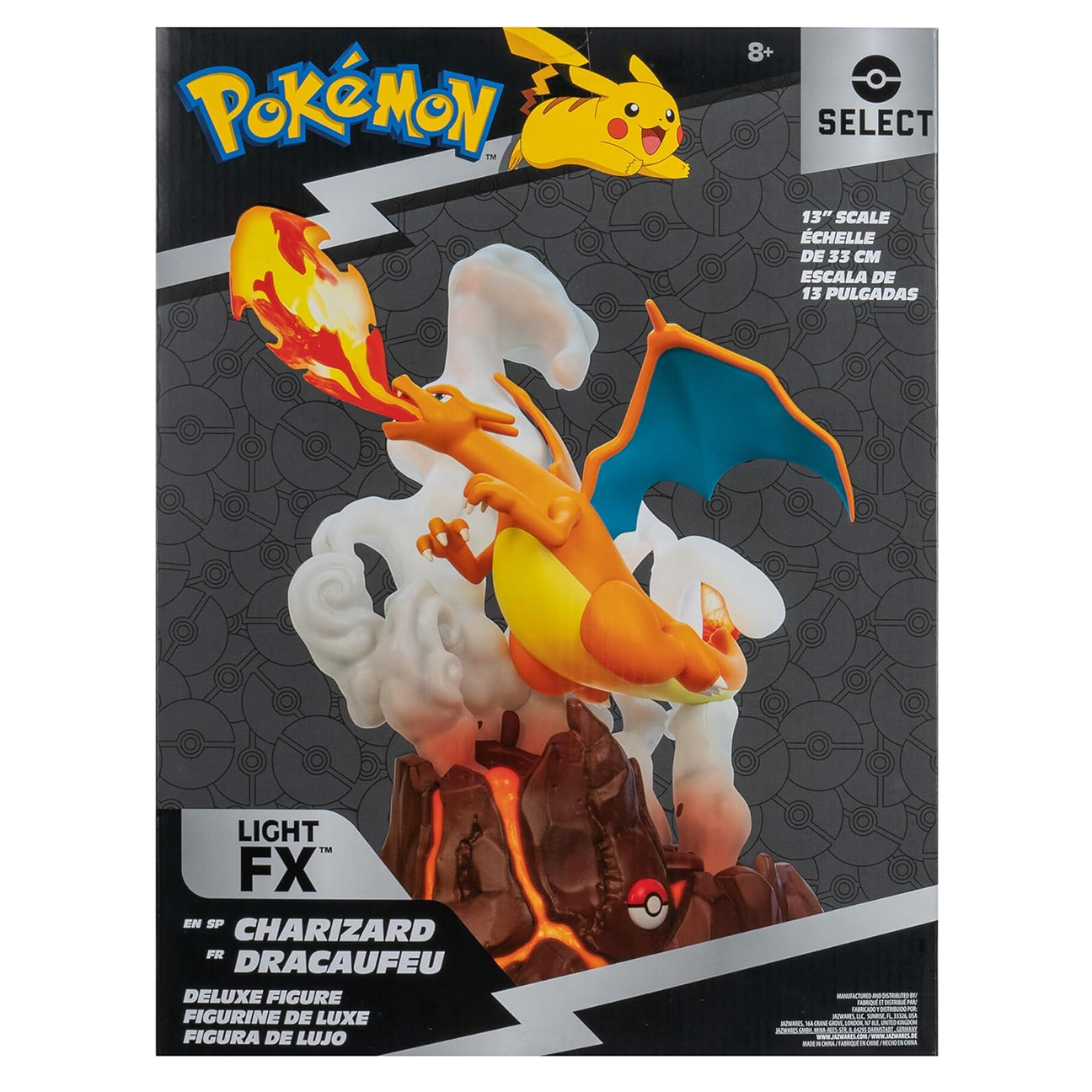 Select Deluxe Statue: Wave 4 - Charizard | Jazwares Pokemon