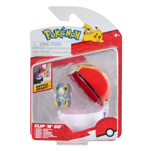 Clip 'N' Go: Wave 21 - Frigibax | Jazwares Pokemon Figure Wiki